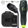 green cell gc habu ev mobile charger 11kw 7m type 2 to cee 16a wallbox 2in1 with app for electric vehicles tesla model y 3 s x