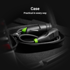 green cell gc habu ev mobile charger 11kw 7m type 2 to cee 16a wallbox 2in1 with app for electric vehicles tesla model y 3 s x 3