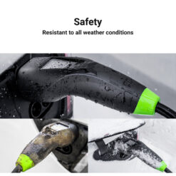 green cell gc habu ev mobile charger 11kw 7m type 2 to cee 16a wallbox 2in1 with app for electric vehicles tesla model y 3 s x 5