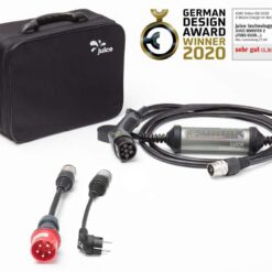 Juice Booster 2 Mobiililaturi | 22 kW | 3-vaihe | CEE32 + Schuko